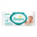 Pampers Sensitive baby wipes 56/50, two for 84p/90p in-store