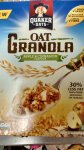 Quaker Oats Granola Cinnamon & Apple 550g 39p at Farmfoods