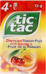 Tic Tac Cherry and Passion Fruit (4 x 18g)