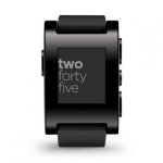 Pebble Smart watch - black