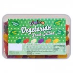 Pimlico Vegetarian Fizzy Fruit Flavoured Jelly Sweets 450G