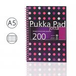Pukka Pad Notebook Wirebound Jotta 80gsm Ruled 200 Pages A5 [Pack of 3]