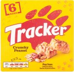 Tracker Peanut or Chocolate Chip (6 Pack = 156g)
