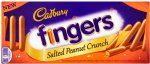 Cadbury Salted Peanut Biscuit Fingers (93g) x2