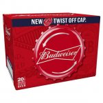 20x300ml Budweiser beer