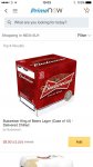 Amazon prime now (Newcastle area) delivering chilled beers within 2 hours, perfect if you're running out watching the football