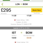 London to Mumbai