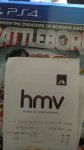 Battleborn PS4 at HMV in-store
