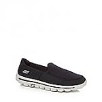 Mens Skechers go walk 2 in black and navy