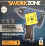 Air impact wrench kit
