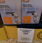 Morrisons - Powermax Spray and Vac instore