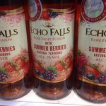 Echo falls rosé wine with summer berries