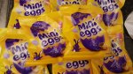 Cadbury, Smarties, Galaxy Mini eggs 90g & more @ Co-op food (45p with NUS)