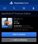 Battlefield 4 Premium edition PSN