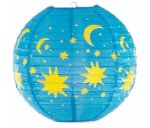 Colours Venus Blue & Yellow Stars & Moons Light Shade