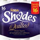 16 pack Shades toilet roll