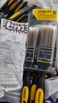 Stanley Dynagrip 3 Pack Paint Brush Set