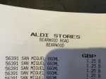 Aldi - San Miguel 660ml