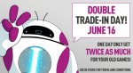 Double Trade-in Day for games only for one day - 16th