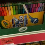 Crayola supertips (washable) 24 pack