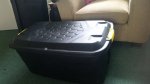 Strata 145L storage box with wheels
