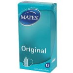Mates Original Lubricated Condoms: 12 Pack