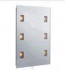 Rectangle 50 x 70 illuminated mirror cheapest price online