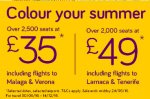 Flash Sale at Monarch - Flights