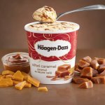 Various Haagen Dazs Ice cream tubs Homebargains