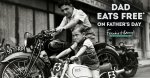 Dads EAT FREE on Fathers Day @ Frankie & Benny's (+ more places in 1st post)