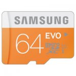 Samsung 64GB EVO Class 10 Micro SDXC Memory Card