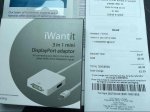 3 in 1 Mini DisplayPort adaptor