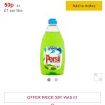 Morrisons - Persil Apple Fizz Washing Up Liquid 500ml