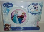 Disney Frozen Ceramic 3 Piece Breakfast /Dinner Set (plate, bowl, mug)