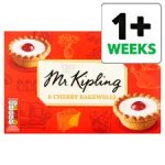 Half Price Cakes, Mr Kipling Viennese Whirls 6 Pack 65p, Cherry Bakewells 6pk 72p, Trifle Bakewells 6pk & Others (listed below)