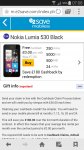here is a strange one for you, free Nokia Lumia 530 Black and free 24 line rental by redemption with Talkmobile @ e2save £180.00