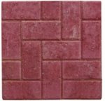 WICKES BLOCK PAVING 200X100MM RED SINGLE 40% off 24p