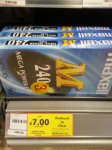Maxell e240 mega power VHS 3pk
