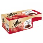 Sheba Cat Food Steamed and Tender Pouches Meat Selection in Gravy, 48 x 85g @ Amazon (with voucher) S&S