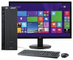 NEW - Acer XC-215 21.5 Inch 1.8Ghz CPU 4GB 1TB Monitor & Desktop Bundle - Black Argos