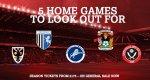 Charlton Athletic Adult Season Tickets start