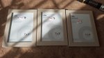 Cream photo frames