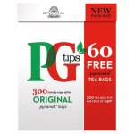 Pg Tips Pyramid Tea Bags Extra Free 300 per pack