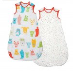 Grobag wash and Wear spotty bear 2.5 tog 2 pack