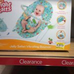 Bright Stars safari vibrating bouncer