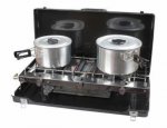 Kampa Alfresco Double Burner With Grill