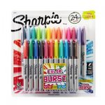Pack of 24 Limited Edition Color Burst Sharpies - £7.99 when bought with anything else instore @ WHSmith