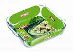 Pyrex Borosilicate Glass Square Roaster [21x21cm]