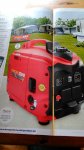 Aldi 1600w (2kw peak) suitcase inverter generator, Sun 3rd July 2016, 5yr warranty