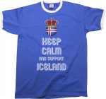 Keep Calm And Support Iceland T Shirt
